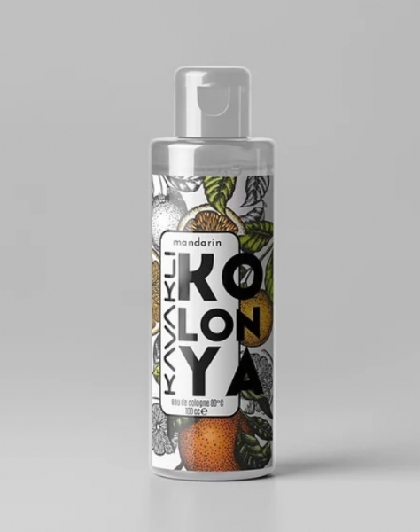 Kavaklı Mandarin Kolonya Cam Şişe 100 ml (100 ml / Cam Şişe)