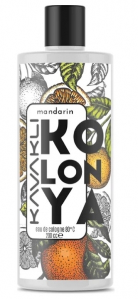 Kavaklı Mandarin Kolonya Cam Şişe 200 ml (200 ml / Cam Şişe)