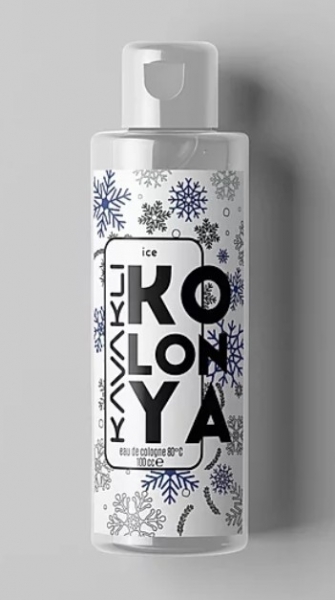 Kavaklı Ice Kolonya Cam Şişe 100 ml (100 ml / Cam Şişe)