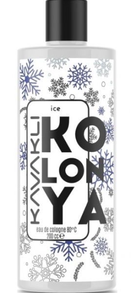 Kavaklı Ice Kolonya Cam Şişe 200 ml (200 ml / Cam Şişe)