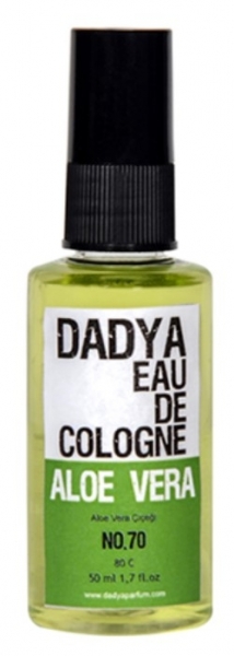 Dadya Aloe Vera Kolonyası Pet Şişe 50 ml (50 ml / Cam Şişe)
