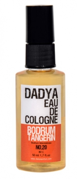 Dadya Bodrum Mandalinası Kolonyası Pet Şişe Sprey 50 ml (50 ml / Cam Şişe)