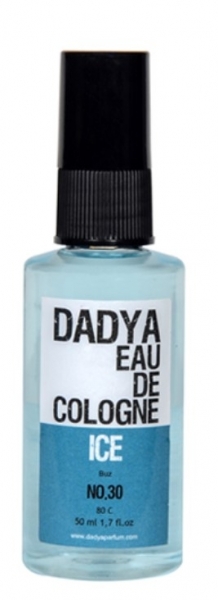 Dadya Ice Kolonyası Pet Şişe Sprey 50 ml (50 ml / Pet Şişe)