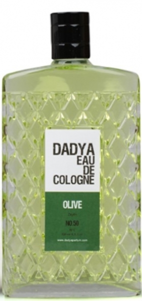 Dadya Zeytin Kolonyası Cam Şişe 200 ml (50 ml / Cam Şişe)