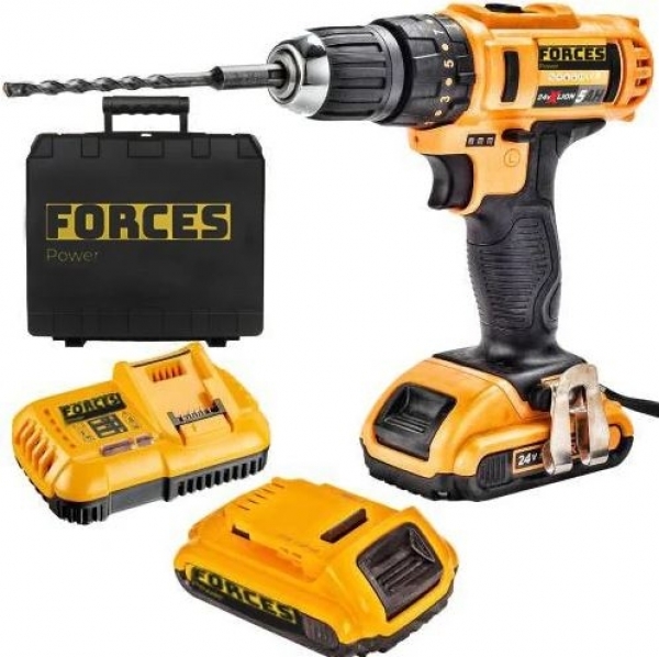 Forces Power 24 W 5 Ah Akülü Matkap