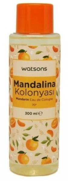 Watsons Mandalina Kokulu Kolonya Pet Şişe 300 ml