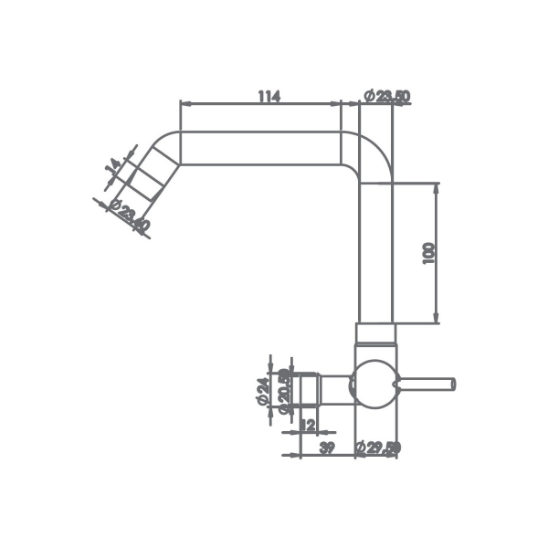 Truva Narin 32521241 Lavabo Bataryası