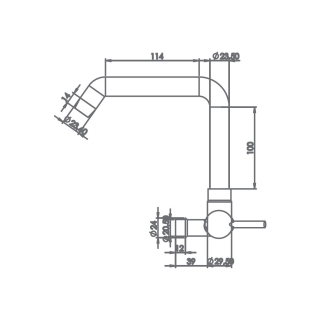 Truva Narin 32521241 Lavabo Bataryası