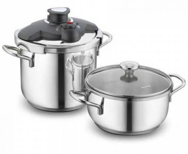 Korkmaz A171 Alia 7+4 Düdüklü Tencere (7 Litre / 4 Litre)