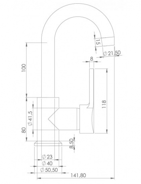 Truva Aqua Mix Kuğu 33636212 Lavabo Bataryası