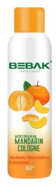 Bebak Mandalina Kolonyası Pet Şişe Sprey 150 ml