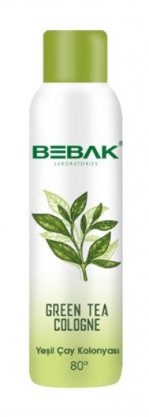 Bebak Yeşil Çay Kolonyası Pet Şişe Sprey 150 ml