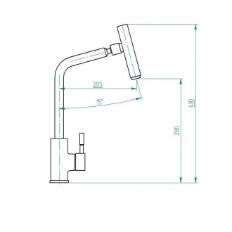 Venezia Inox Mafsallı 5013127 Eviye Bataryası