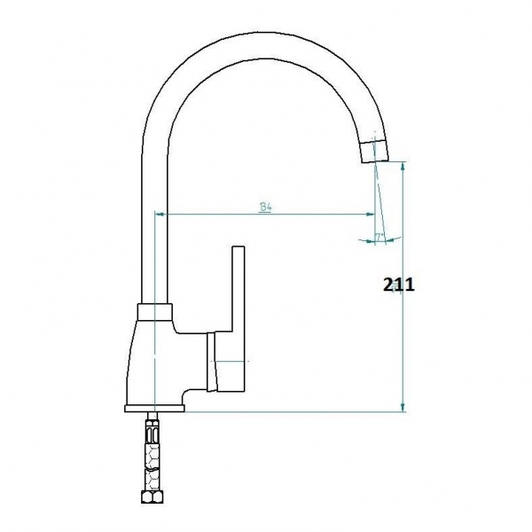Venezia Kroma Kuğu 5012302-06 Eviye Bataryası (Altın)