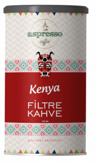 Aspresso Kenya Filtre Kahve 500 gr
