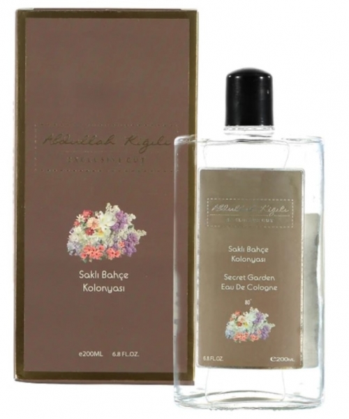 Kığılı Saklı Bahçe Kolonyası Cam Şişe 200 ml
