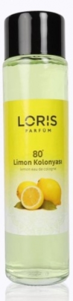 Loris Limon Kolonyası Cam Şişe 180 ml (180 ml / Cam Şişe)