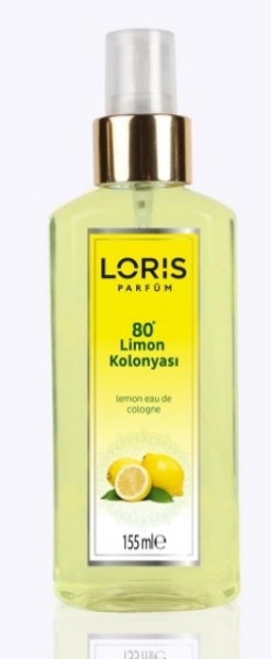 Loris Limon Kolonyası Pet Şişe Sprey 155 ml (155 ml / Pet Şişe)