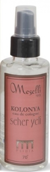 Meselli Seher Yeli Kolonyası Cam Şişe Sprey 140 ml (140 ml / Cam Şişe)