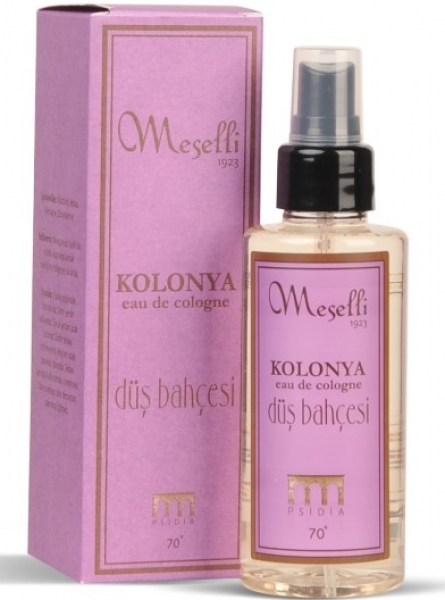 Meselli Düş Bahçesi Kolonyası Cam Şişe Sprey 140 ml (140 ml / Cam Şişe)