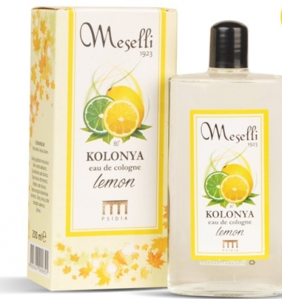 Meselli Lemon Kolonyası Cam Şişe 200 ml (200 ml / Cam Şişe)