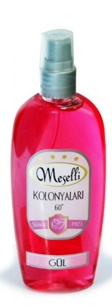 Meselli Gül Kolonyası Pet Şişe Sprey 140 ml (140 ml / Pet Şişe)