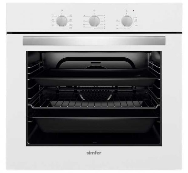 Simfer 7339 Beyaz Ankastre Fırın