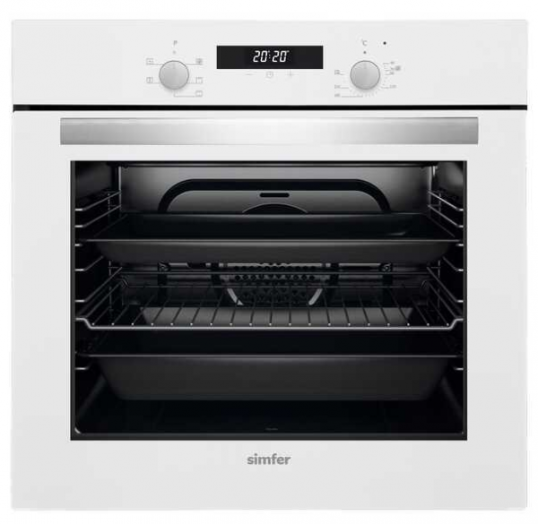 Simfer 7340 Beyaz Ankastre Fırın