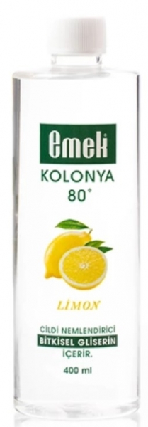Emek Gliserinli Limon Kolonyası Pet Şişe 400 ml