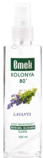 Emek Gliserinli Lavanta Kolonyası Pet Şişe Sprey 200 ml