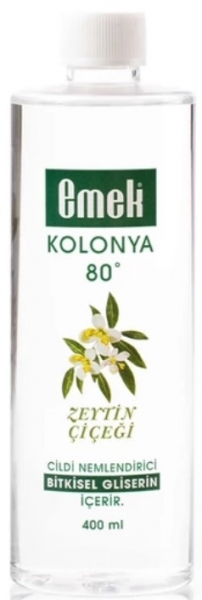 Emek Gliserinli Zeytin Çiçeği Kolonyası Pet Şişe 400 ml