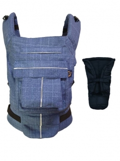 Babalin Baby Kırçıllı 3 Cepli Yenidoğan Set Kanguru