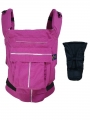 Babalin Baby 3 Cepli Yenidoğan Set Fuşya / 0-20 kg Kanguru