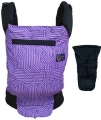 Babalin Baby Çizgiler Yenidoğan Set Mor / 0-20 kg Kanguru