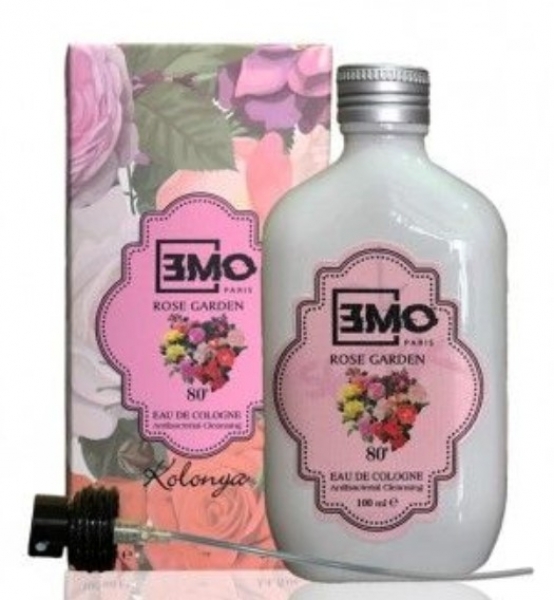 Gloria Perfume Gül Bahçesi Kolonyası Cam Şişe 100 ml