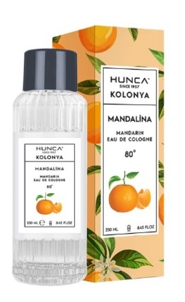 Huncalife Mandalina Kolonyası Cam Şişe 250 ml (250 ml / Cam Şişe)