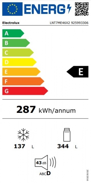 Electrolux LNT7ME46X2 Buzdolabı