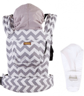 Eggbaby Zigzag Desen Ergonomik Yenidoğan Seti Kanguru