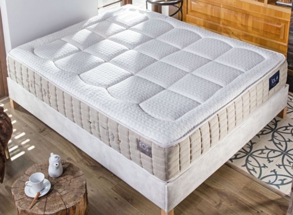 İola Bedding Ros 150x200 cm Visco + Yaylı Yatak (150x200 cm)
