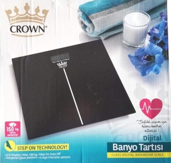 Crown CRW-7009 Dijital Banyo Tartısı