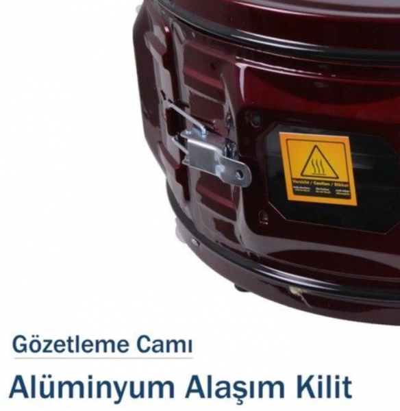 Merpa Tek Tepsili Davul Fırın