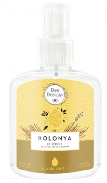 Bee Beauty Klasik Limon Kolonyası Pet Şişe Sprey 100 ml