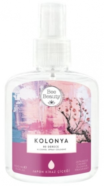 Bee Beauty Japon Kiraz Çiçeği Kolonyası Pet Şişe Sprey 100 ml