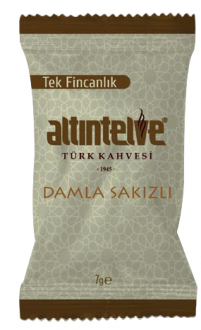 Altıntelve Tek İçimlik Damla Sakızlı Türk Kahvesi 7 gr