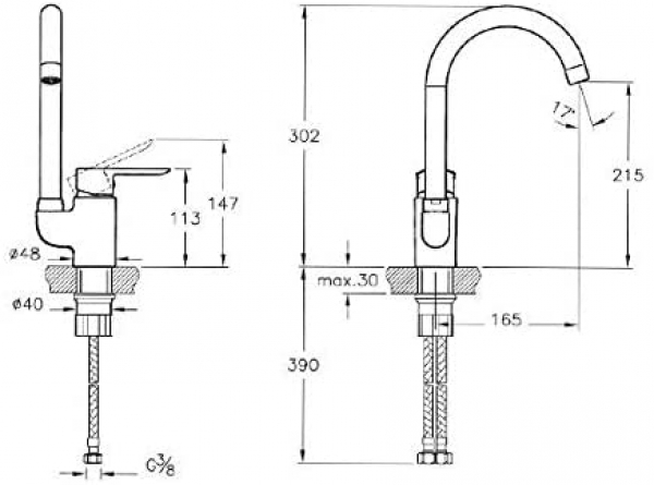 Punto Deco Kuğu A41082 Eviye Bataryası