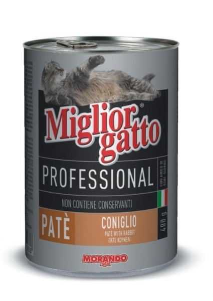 Miglior Gatto Pate Tavşan Etli 400 gr Kedi Maması