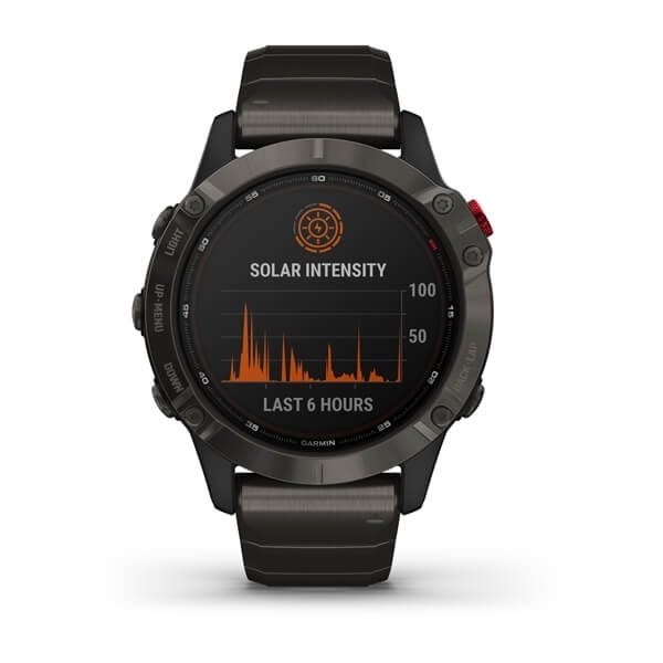 Garmin Fenix 6 Pro Solar Titanium Aktivite Saati