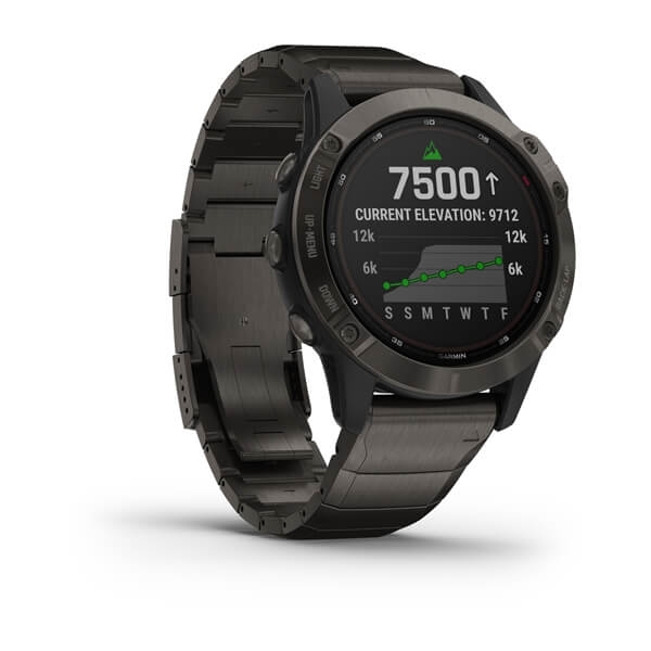 Garmin Fenix 6 Pro Solar Titanium Aktivite Saati