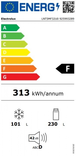 Electrolux LNT5MF32U0 Buzdolabı