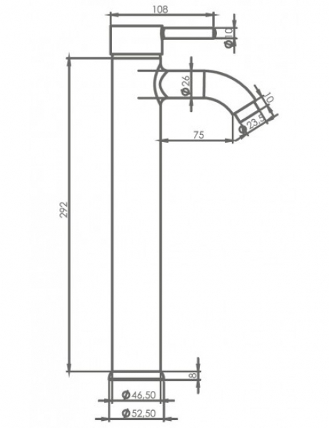 Truva Çanak Mix Sabit 34064202 Lavabo Bataryası